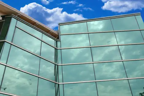 Double-Glazed Curtain Wall System